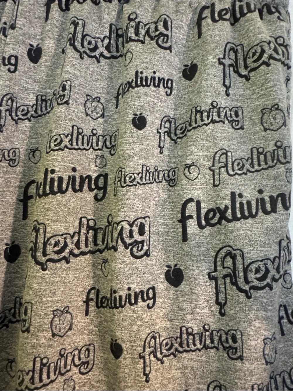 MEN’s Gray 'Flexliving' Printed Lounge 5” Shorts size XS (28-30)